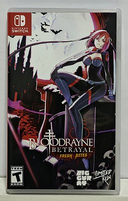 Bloodrayne Betrayal Fresh Bites - Nintendo Switch - Limited Run Games - Semi-Novo