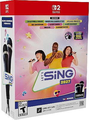 Let's Sing 2027 2 Mic Bundle - Nintendo Switch 2