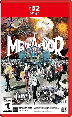 Metaphor: ReFantazio: SteelBook Edition - Nintendo Switch 2