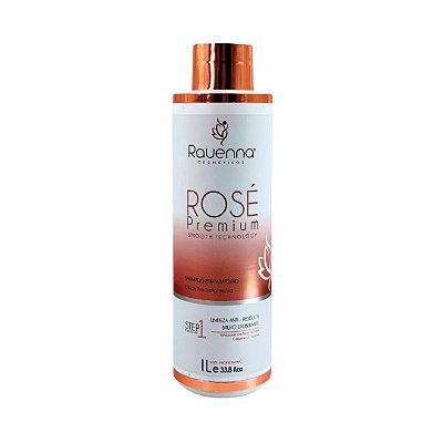 Shampoo Rose Premium 1L | Rauenna Cosméticos