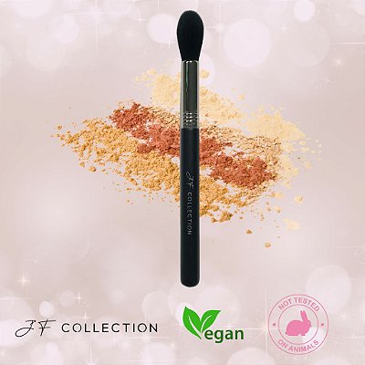 Pincél Para Blush- Iluminador - Pó JF Collection Black JF73