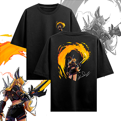 Camiseta Oversized Streetwear Magik