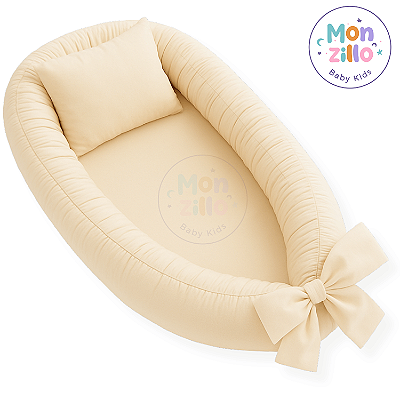 Ninho Para Bebê Redutor De Berço Micropercal 400 Fios Palha