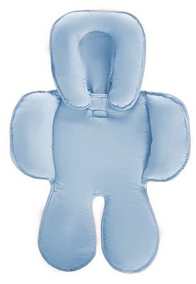 Apoio De Pescoço Bebê Capa Anatômica Azul