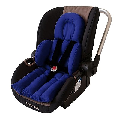 Apoio Redutor De Carrinho e Bebê Conforto Luxo Marinho