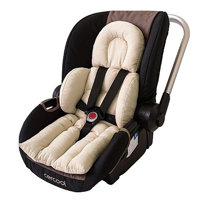 Apoio Redutor De Carrinho e Bebê Conforto Luxo Palha