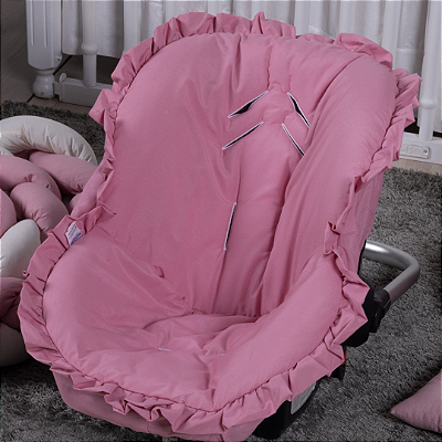 Capa Para Bebê Conforto Universal Rosê