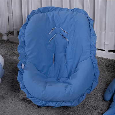 Capa Para Bebê Conforto Universal Azul Claro