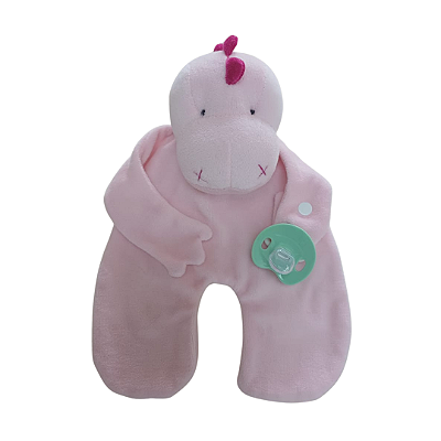 Naninha Plush Dino Rosa