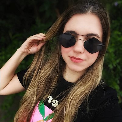 Óculos de Sol Aline - Preto