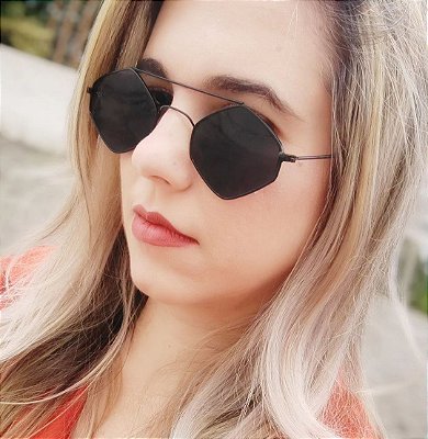 Óculos de Sol Aline - Preto