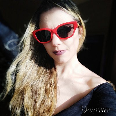 Óculos de Sol Michelle - Vermelho