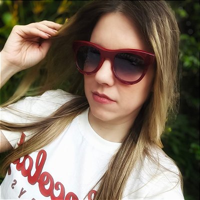 Óculos de Sol Mel - Vermelho