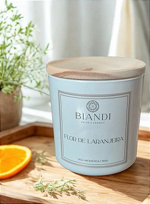 VELA FLOR DE LARANJEIRA 190G