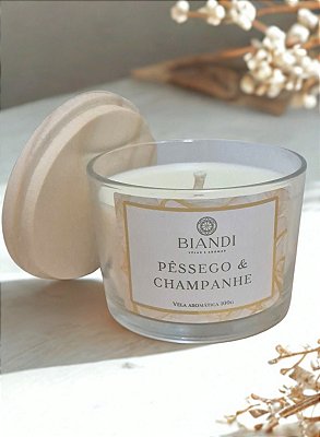 VELA PÊSSEGO & CHAMPANHE 100G