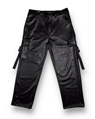 Calça Cargo Material Sintético - PARA ENCOMENDA