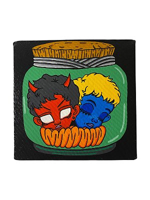 Surto Silenciado - Tela 15x15cm