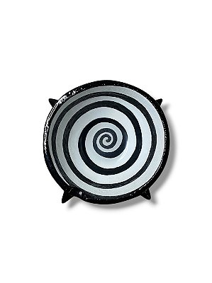 Cinzeiro Artesanal Espiral Punk