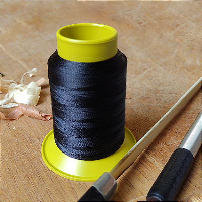 Linha de Nylon N°60 para Encrinamento Preta - 23g
