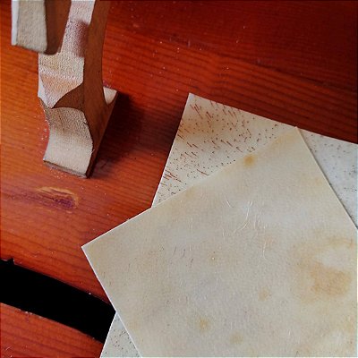 Pele de Cabra para Cavalete 6x8cm