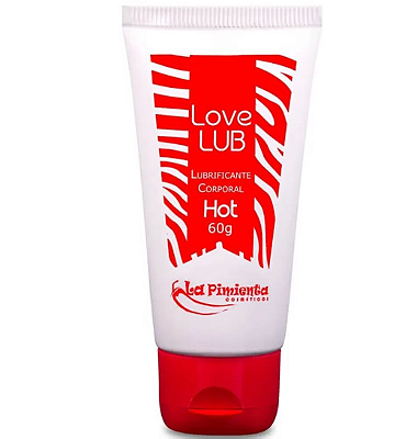 Love Lub Hot Lubrificante Corporal 60G - La Pimienta