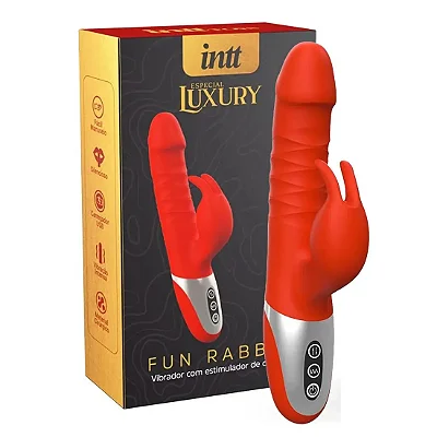 Fun Rabbit Vibrador com Estimulador Luxury Intt