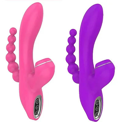 Abel Vibrador com Tripla Estimulação com 7 Modos de Vibração e 2 de Sucção Intt