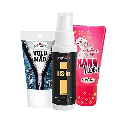 Kit com LIS-In Xana Loka e Volumão