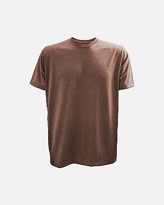 Camiseta JUST GO Basic Marrom