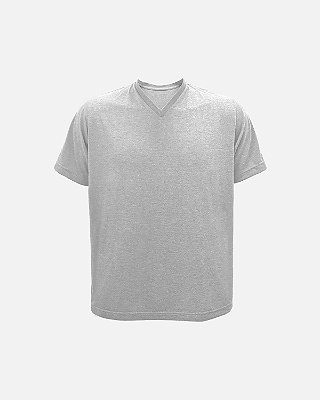 Camiseta JUST GO V Cinza