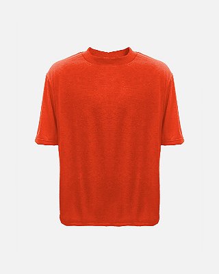 Camiseta JUST GO Oversized Laranja