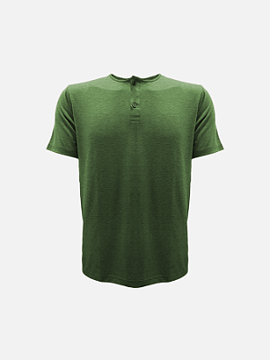 Camiseta JUST GO Henley Verde
