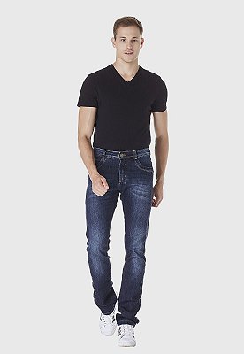 Calça Jeans masculina Azul Escuro