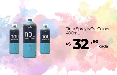 Tinta Spray NOU Colors