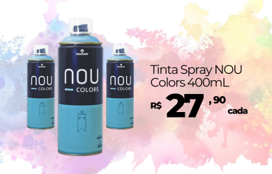 Tinta Spray NOU Colors