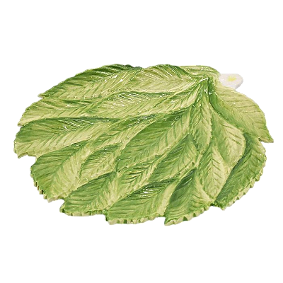 PRATO SOBREMESA FOLHA DE LIMAO