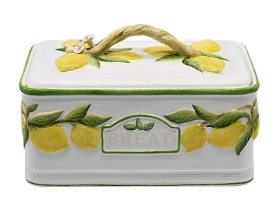 Porta pão com limão siciliano