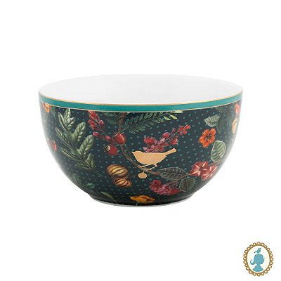 Tigela 12 Overall Azul - Winter Wonderland