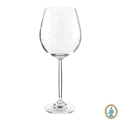 Taça p/ Vinho Lapidado - Pip Studio