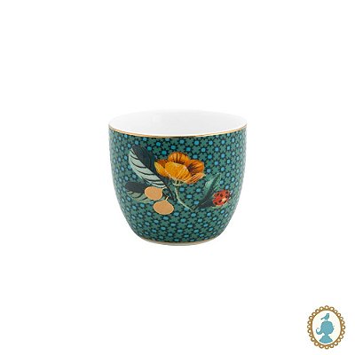 Xícara p/ Ovo Ladybug Verde - Winter Wonderland