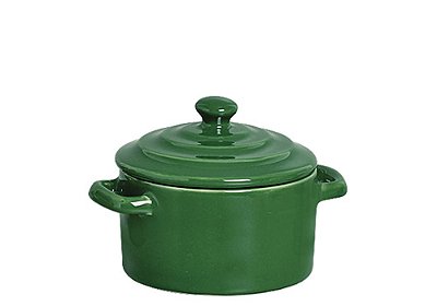 Caçarola verde cromo