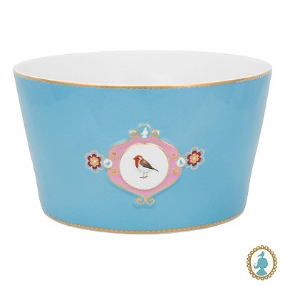 Tigela 20 Medallion Azul - Love Birds