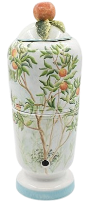 FILTRO COM DESENHO DE LARANJA