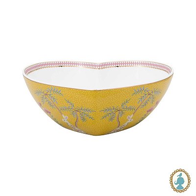 Travessa para Forno Coração Amarela 22 - La Majorelle