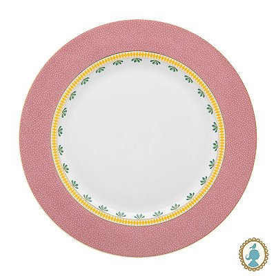 Prato de Jantar Rosa - La Majorelle