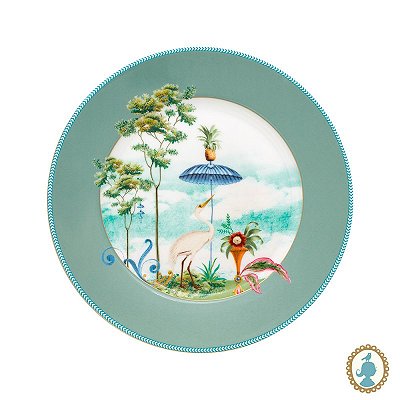 Prato de Sobremesa Azul - Jolie