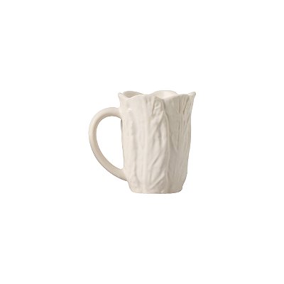 Caneca Couve Matte Branca
