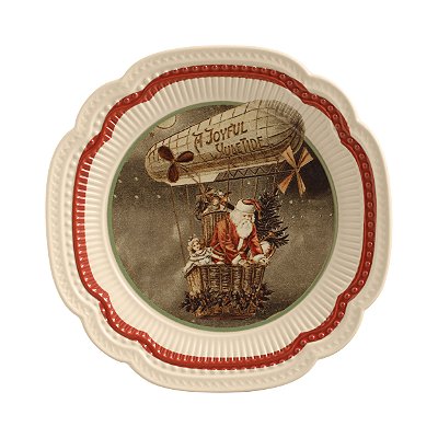 Pratos fundos Santa Claus