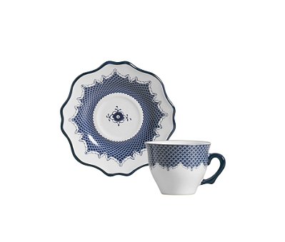 CONJUNTO DE XICARAS DE CAFE HAMPTONS