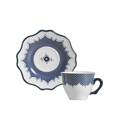 CONJUNTO DE XICARAS DE CAFE HAMPTONS